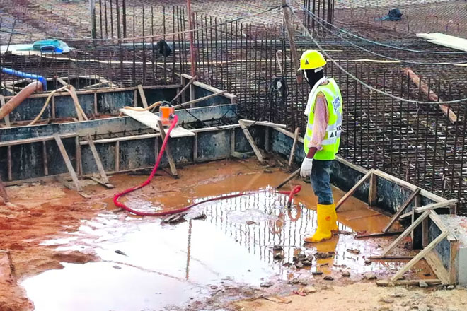 Mosquitoes Control at Construction Site